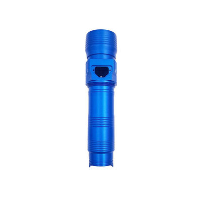 Tháp pháo Máy tiện CNC Tiện nhôm 6061 Vỏ đèn pin Vỏ đèn pin
