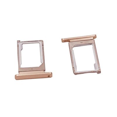 Giá đỡ thẻ SIM tùy chỉnh Luyện kim bột đồng Khe cắm thẻ SIM bằng thép không gỉ